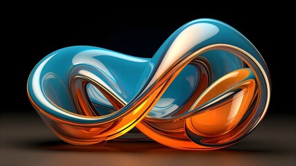 shape made of ribbon