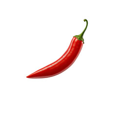 red hot chili pepper on transparent background PNG image