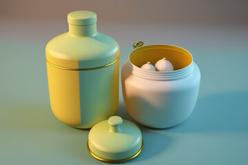 storable history Aromatherapy cosmetics. Generative AI