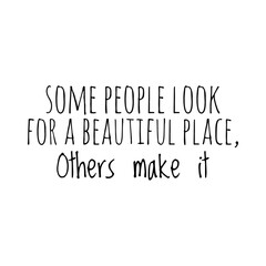 Inspirational Lettering Illustration