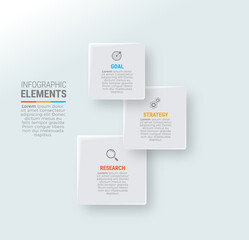 Steps infographic design