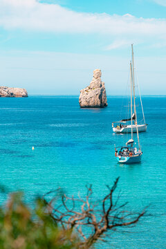 Cala Benirr&aacute;s puesta de sol - Cala Benirr&aacute;s auf Ibiza