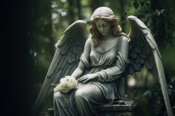 Angel Statue Serenity