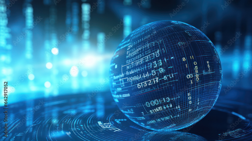 Poster internet network for fast data exchange around planet earth from space, global telecommunication. wo