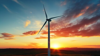 Obraz premium wind power station