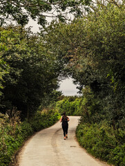 Running through the gap