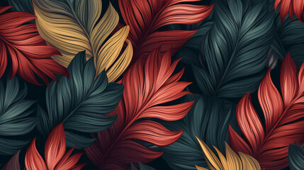 Vintage floral pattern