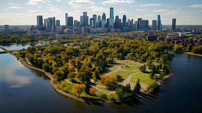 Beautiful Minneapolis view