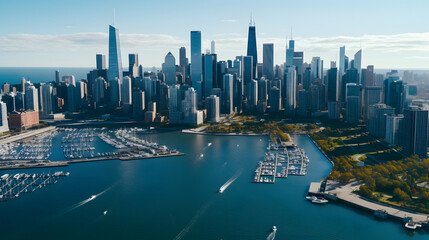 Beautiful Chicago view