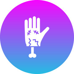 Obraz premium Scary Hand Icon