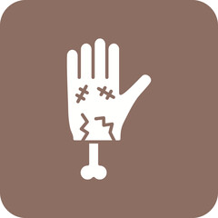 Obraz premium Scary Hand Icon