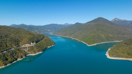 lake in the mountains