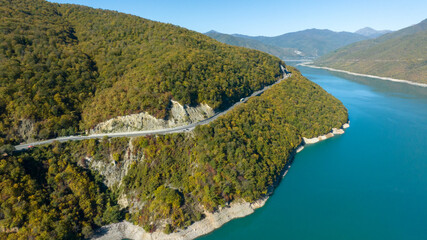 river in the mountains