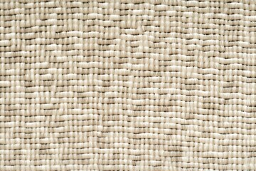 Closeup detail of beige fabric texture background