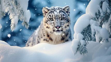 leopardo da neve 