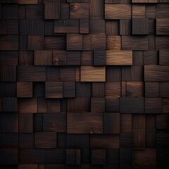 Wooden wallpaper.