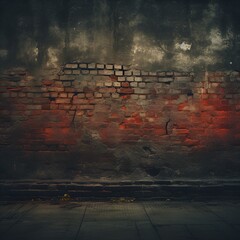 Photo of the mystery brick wall.