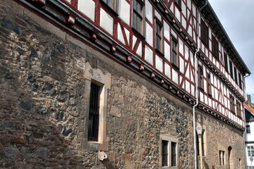 Fototapeta premium Hochzeitshaus in der Altstadt von Fritzlar