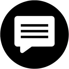 speech bubble icon