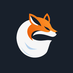 Obraz premium fox logo