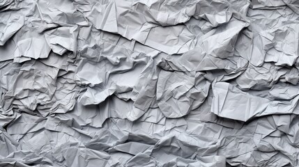 Texture of crumpled wrapping paper. Background, wrinkled paper close-up. Abstract texture of a sheet of paper, paper wrapping. Can be used for advertising, marketing or presentation.
