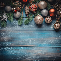 Vorlagen für Weihnachtsgrüsse, Mockup für verschiedene Designs, copyspace mit Platz für Text