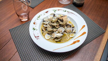 Comida de restaurante italiano