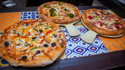 Comida de restaurante italiano