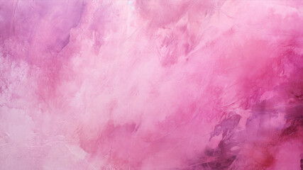 Abstract pink watercolor texture background. Watercolor painting on canvas.