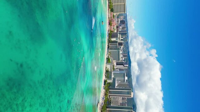 Aloha State of Mind: Aerial Adventures in Hawaiian Coastal Beauty. High quality 4k footage