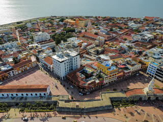 Cidade Amuralhada, em Cartagena, Colômbia