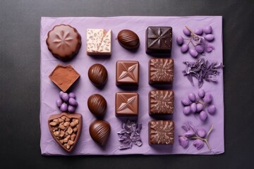 Fototapeta premium Chocolate Palette