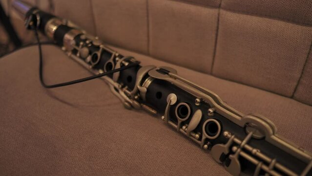 Duduk, Armenian musical instrument. High quality 4k footage