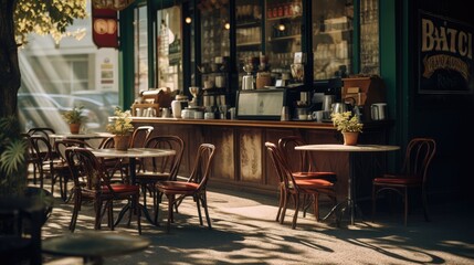 Café, AI generated Image