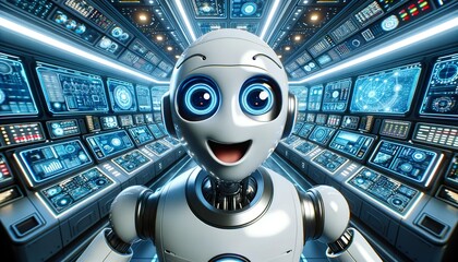 Gesichter der Technologie: Humanoid-Roboter, die das Unmögliche möglich machen – Menschlichkeit im Maschinenzeitalter - obrazy, fototapety, plakaty