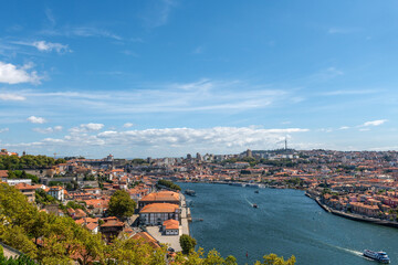 panorama miasta Porto, Portugalia, Europa