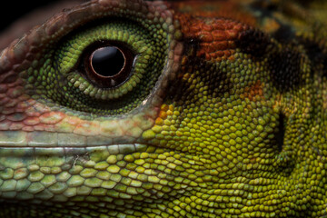 close up of lizard