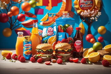 Fototapeta premium Lovely food