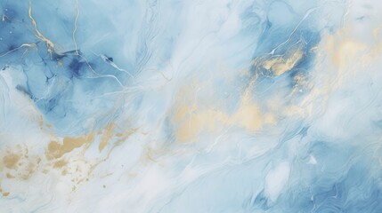 pastel antique blue and golden watercolour background.