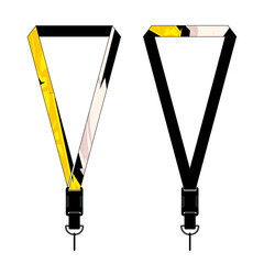 Lanyard Template Design For Company