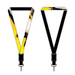 Lanyard Template Design For Company