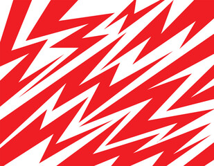 Fototapeta premium Abstract background with various sharp, zigzag and arrow pattern.