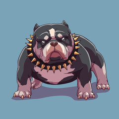 Dog american bully pitbull	