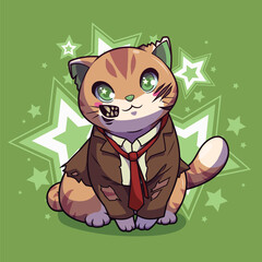 cute kitten in costumes spooky	