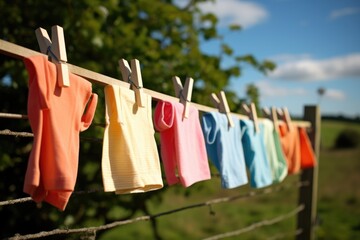 Eco-friendly washing line clothes