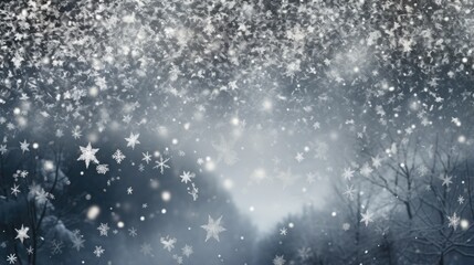 Winter, snowfall snow, cool season, snowy, beauty , white blanket of flakes, falling snowflakes, pleasant cold, copypace background text