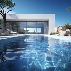 luxury swimming pool