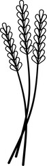 Obraz premium hand drawn illustration of a flower