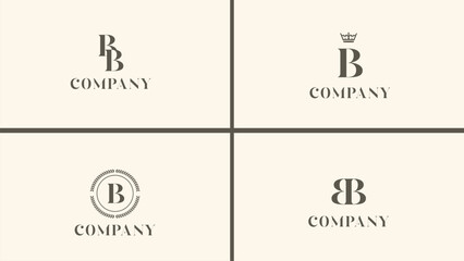 Letter B Logo Elegant Pack
