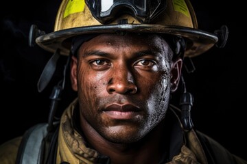 He is a firefighter, his muscular build and fearless attitude making him a natural fit for the job. His deafness does not hold him back, as he relies on visual cues and hand signals to communicate